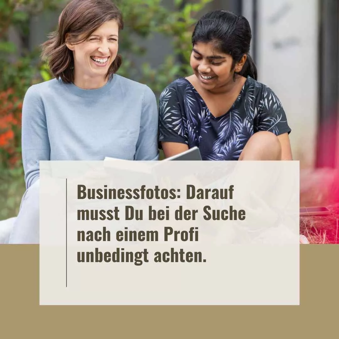 Businessfotos: Darauf musst du bei der Suche nach einem Profi unbedingt achten