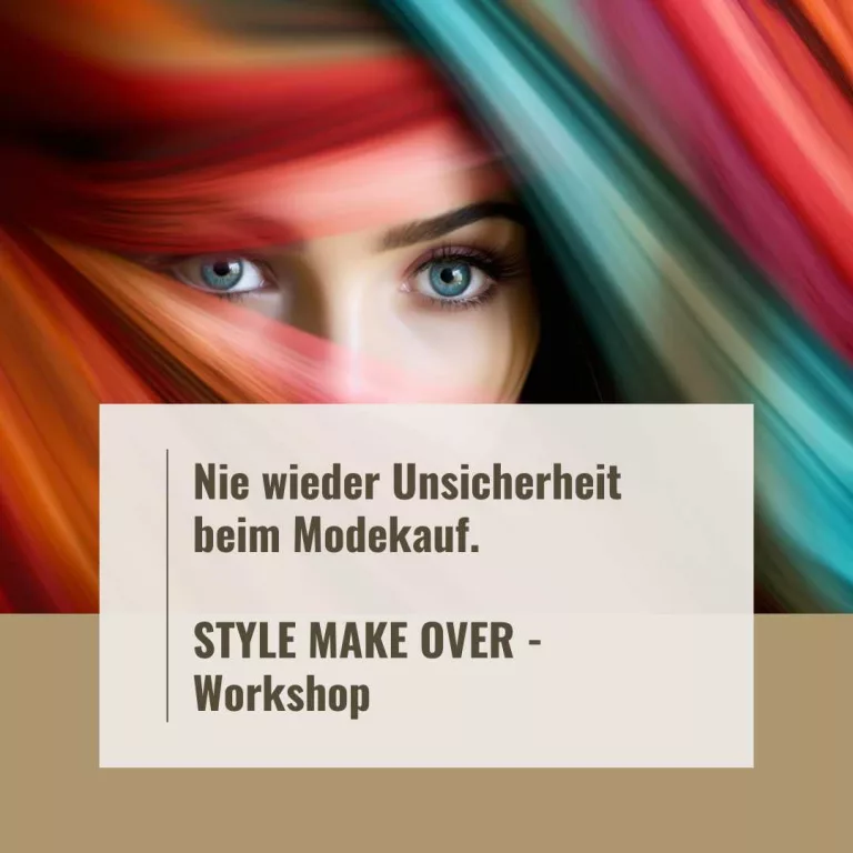 STYLE MAKE OVER – Workshop 28. April 24 in Reutlingen